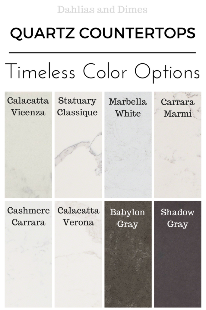 quartz color options