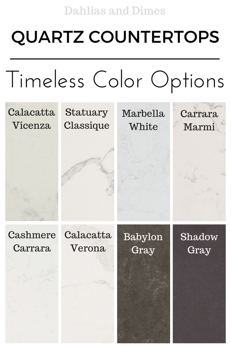 quartz color options