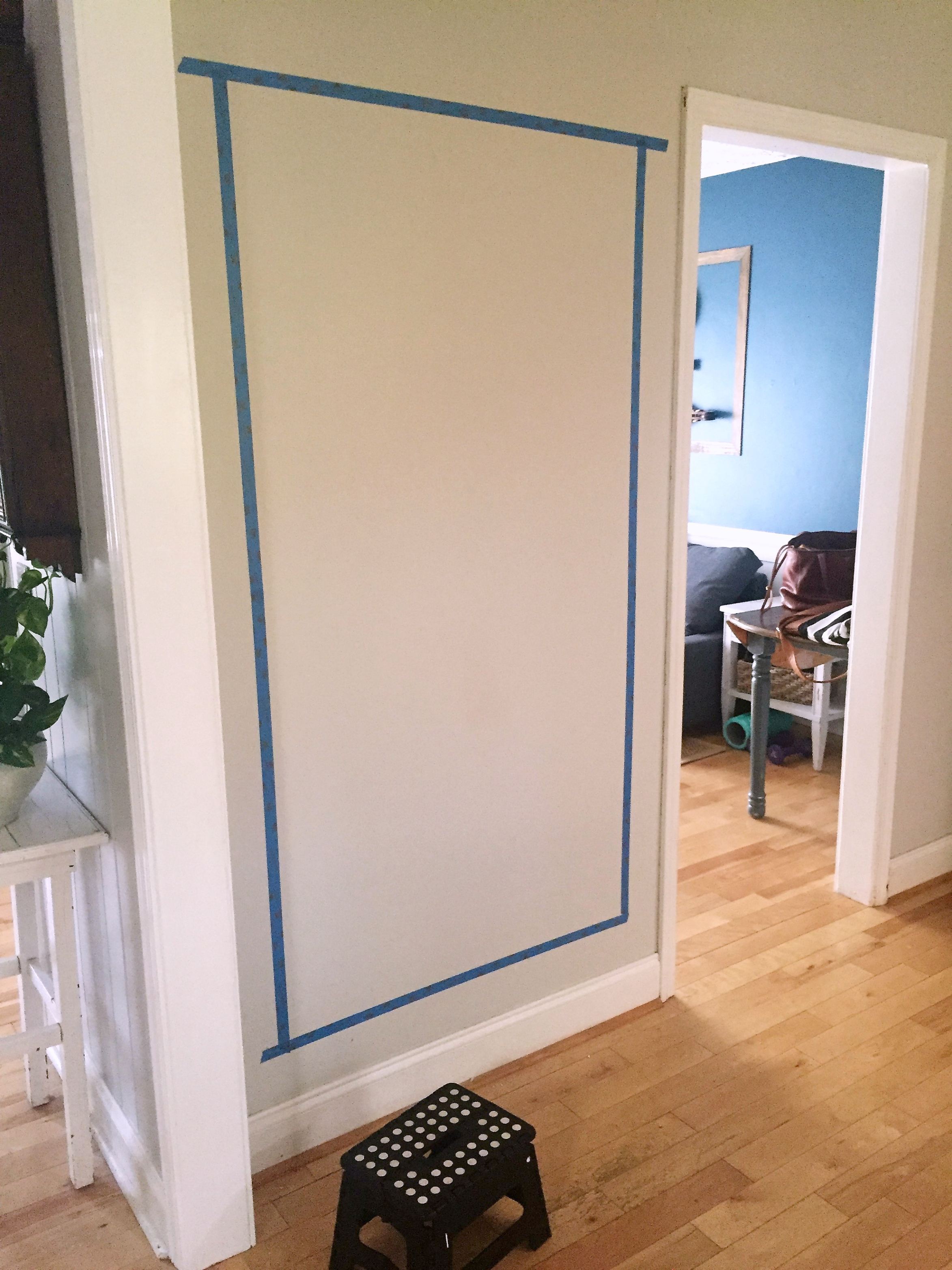 Framed Magnetic Chalkboard DIY - Forrester Home