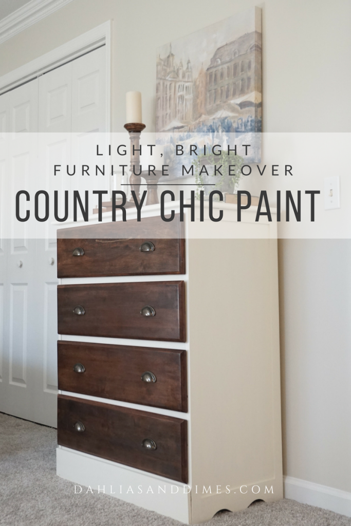 How to Paint a Wood Dresser with Country Chic Paint – Sustain My