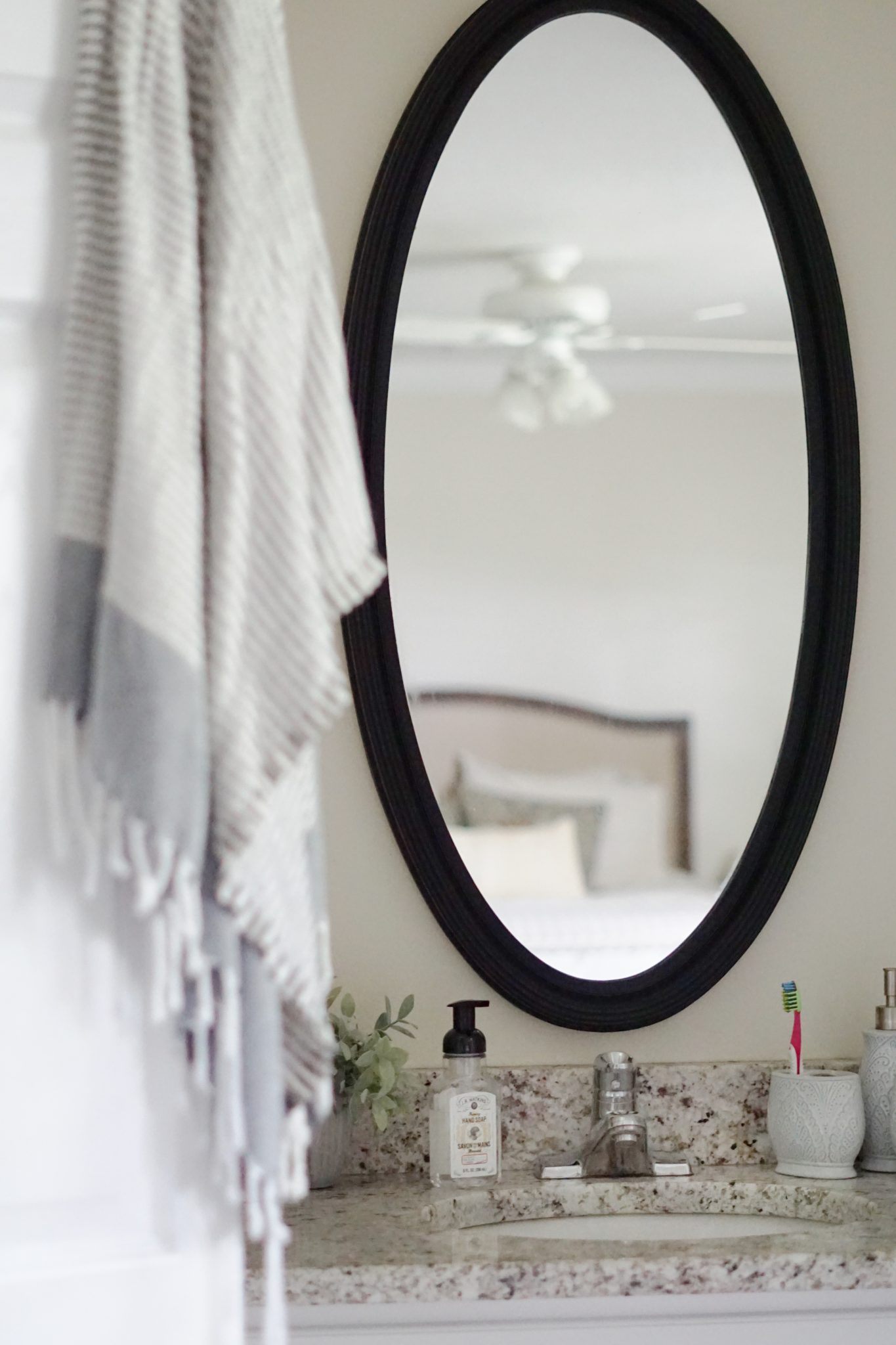 Black Trimmed Bathroom Mirrors | Getting the Look for Less - Forrester Home