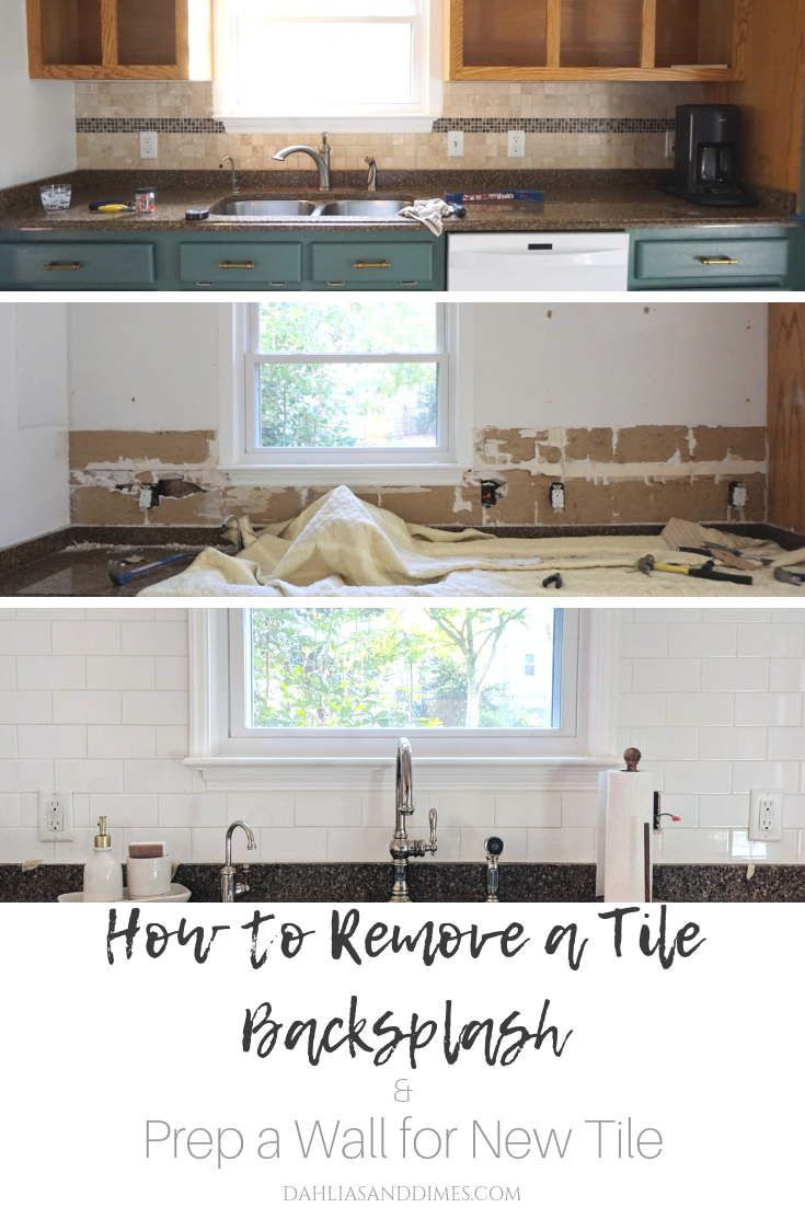 How To Replace Backsplash Tile In Kitchen Things In The Kitchen   Removingtilepin 