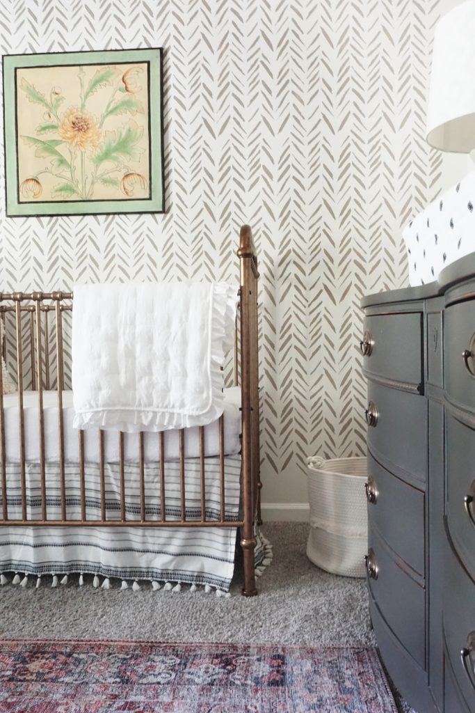 Personalizing a Nursery for Baby #2 | Classy, Vintage Nursery Reveal ...