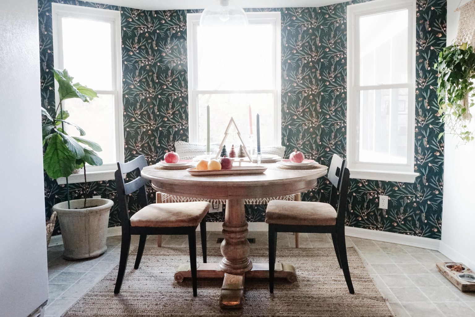 A Modern Holiday Breakfast Nook With AllModern Forrester Home   Holiday Breakfast Nook 1 1536x1024 