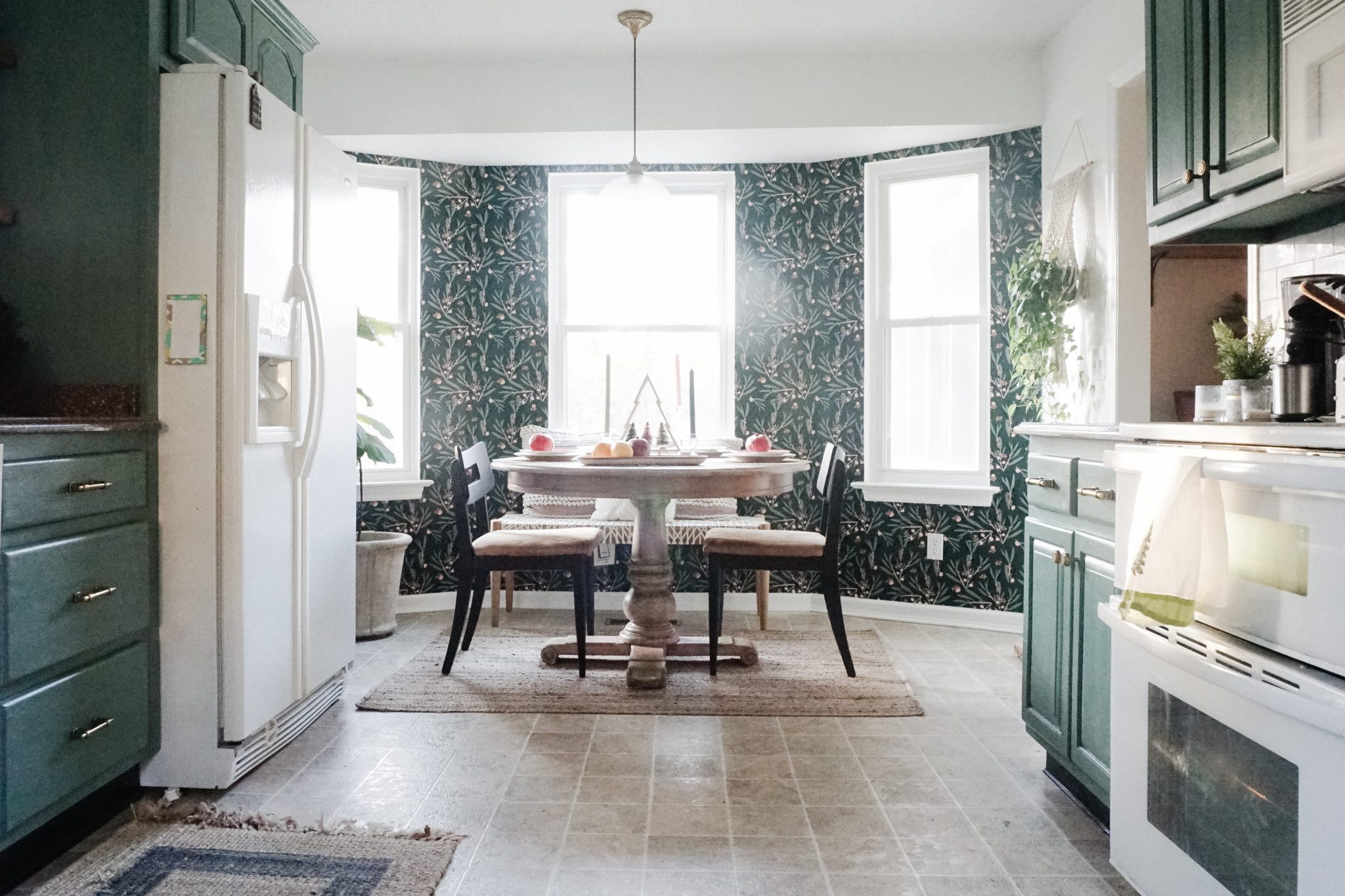 A Modern Holiday Breakfast Nook With AllModern Forrester Home   Holiday Breakfast Nook 4 2048x1365 